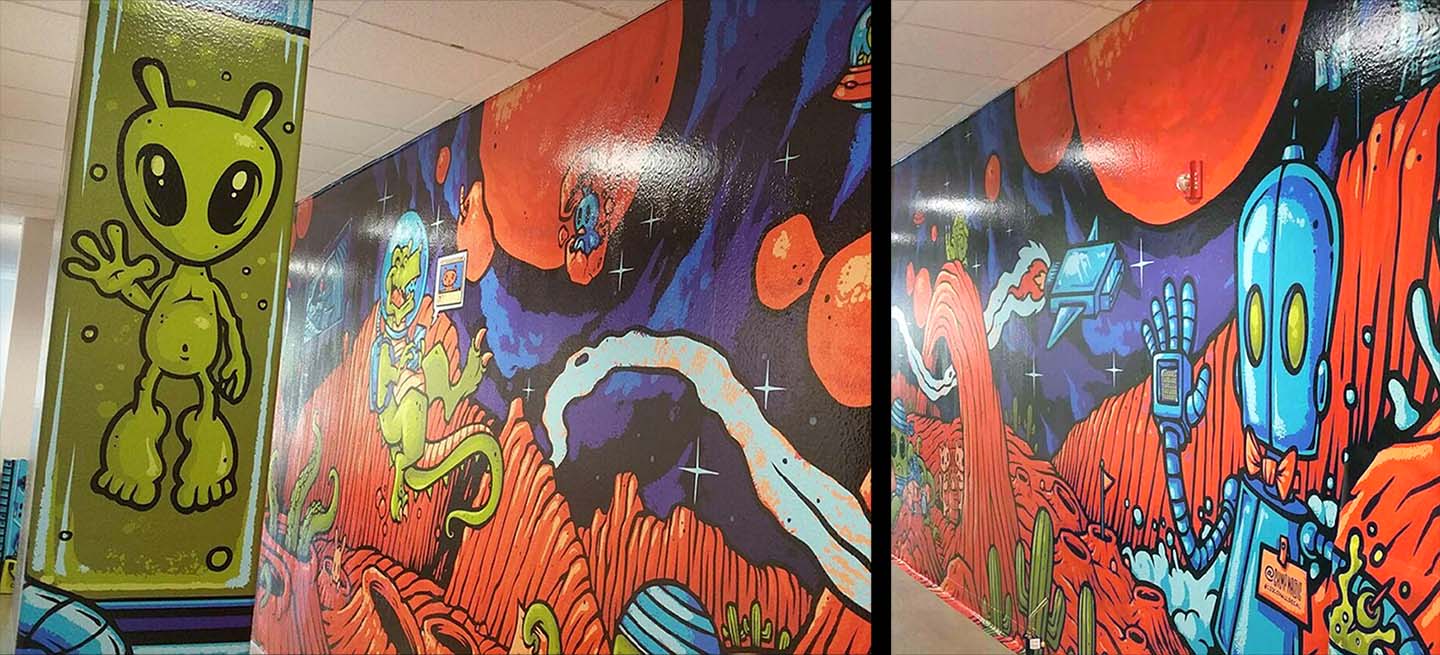 Chump Magic x Cisco Systems Mural Art